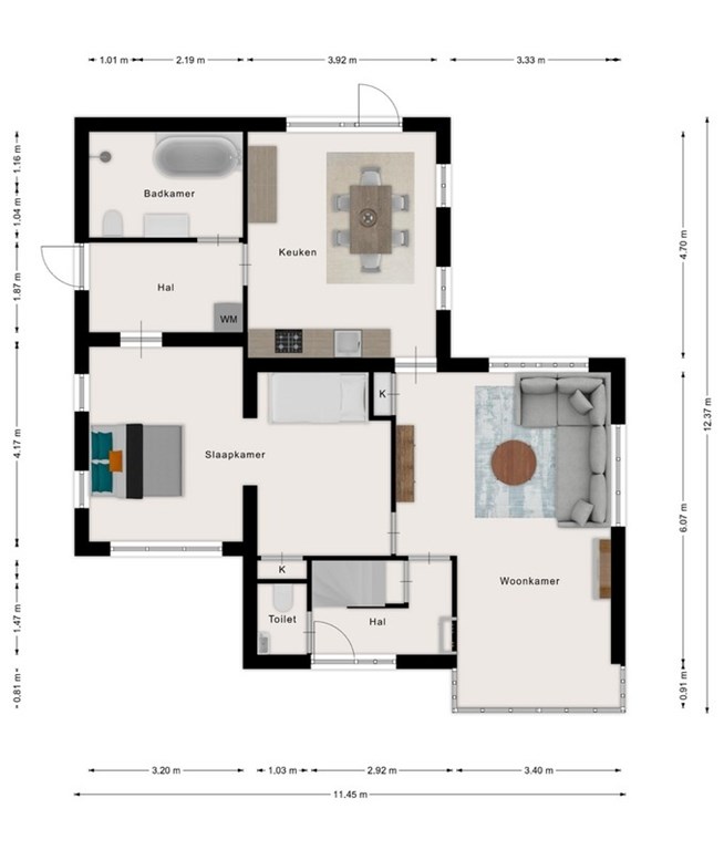 mediumsize floorplan